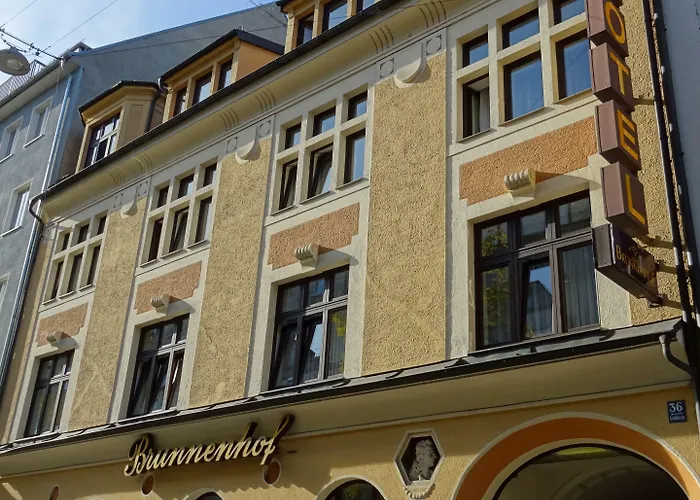 Отель Brunnenhof Center Мюнхен